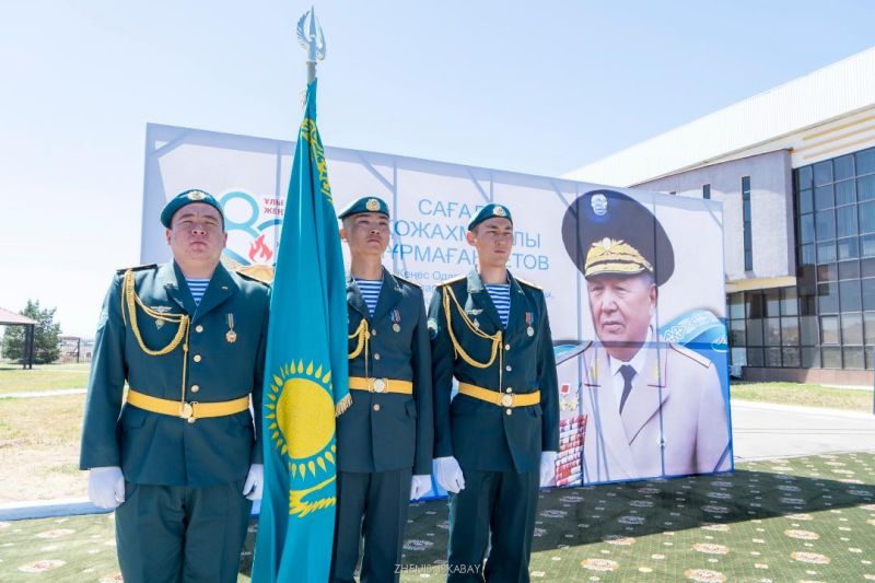 Талдықорған қаласындағы көшеге Кеңес Одағының Батыры Сағадат Нұрмағанбетовтің есімі берілді